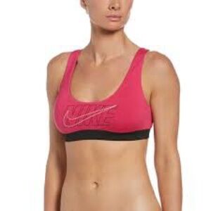 NWT pink Nike swim top